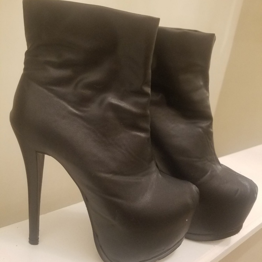 Black heels